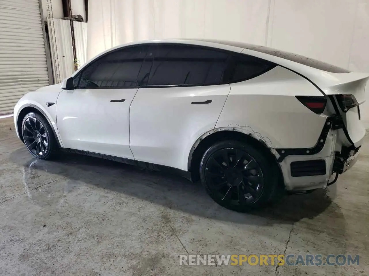 2 Photograph of a damaged car 7SAYGDEE7NF481516 TESLA MODEL Y 2022