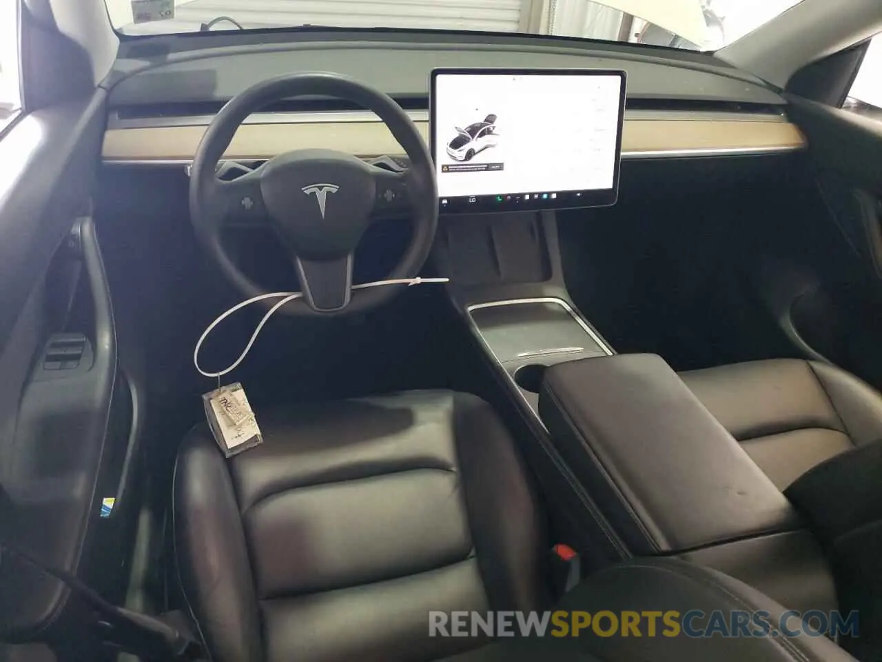 8 Photograph of a damaged car 7SAYGDEE7NF481516 TESLA MODEL Y 2022