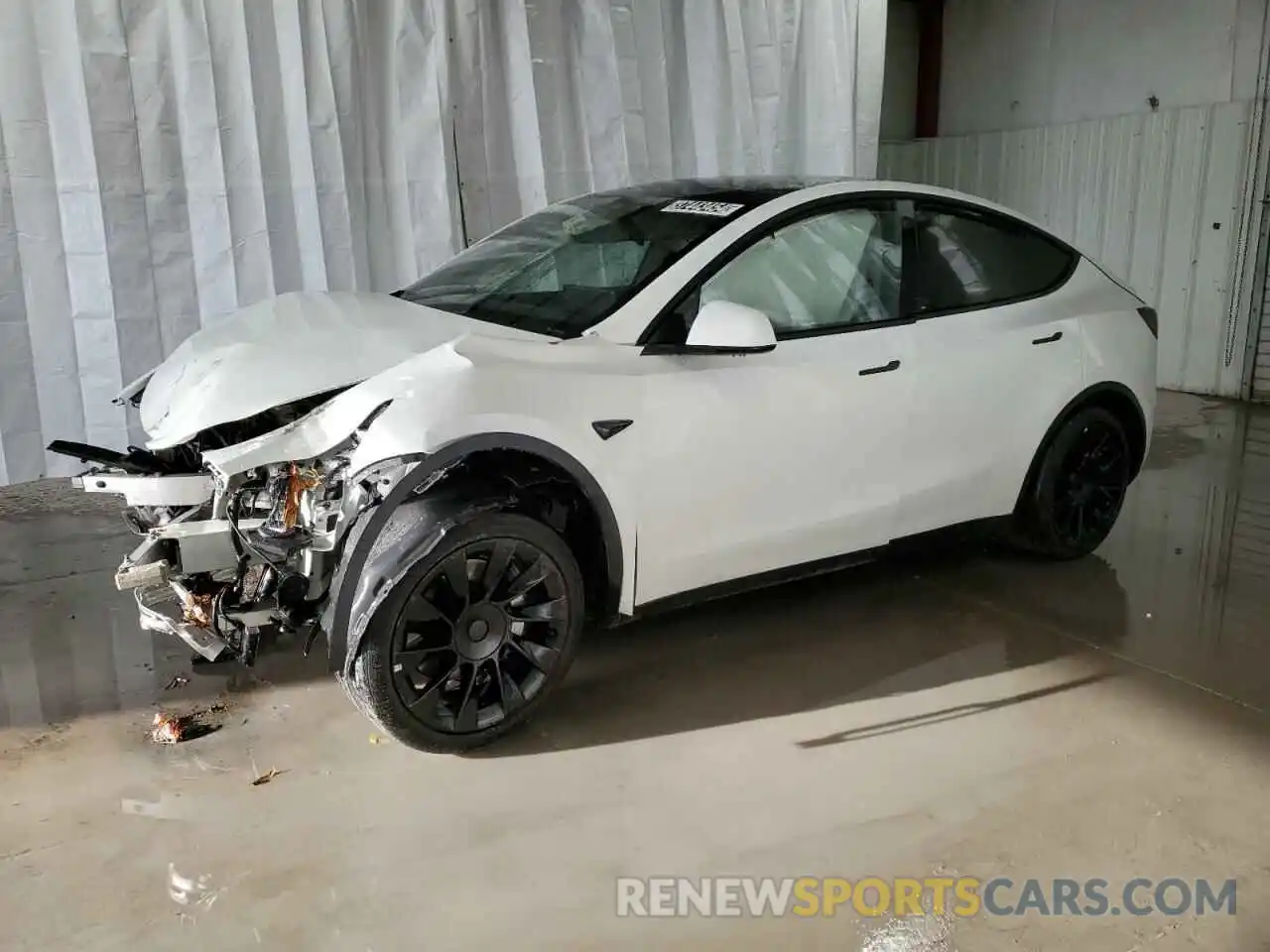 1 Photograph of a damaged car 7SAYGDEE7NF481869 TESLA MODEL Y 2022