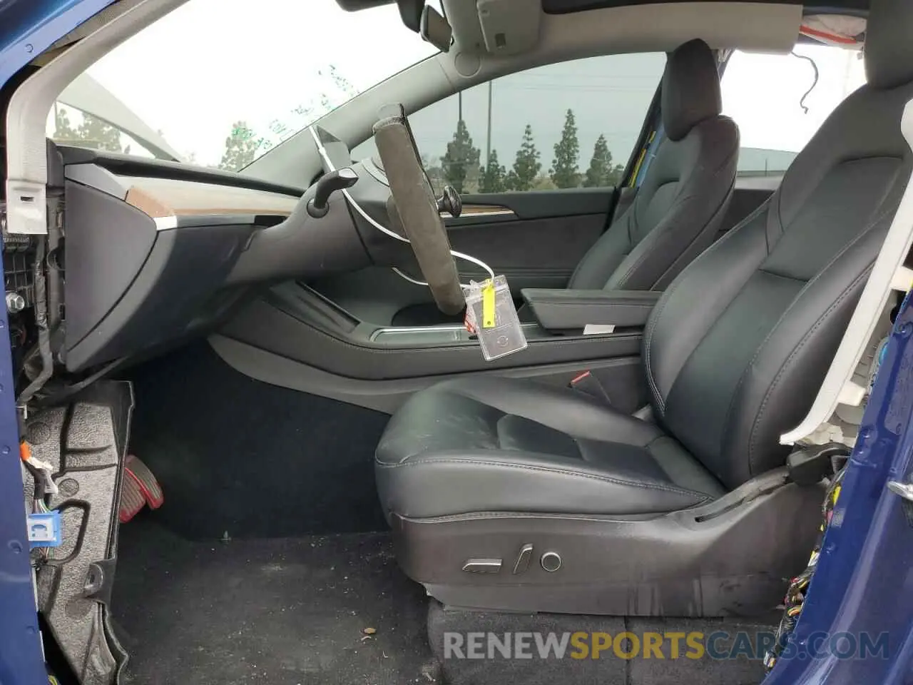 7 Photograph of a damaged car 7SAYGDEE7NF558398 TESLA MODEL Y 2022