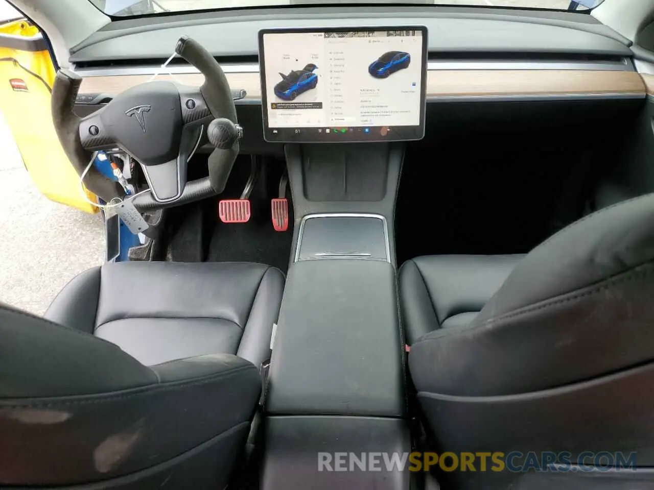 8 Photograph of a damaged car 7SAYGDEE7NF558398 TESLA MODEL Y 2022