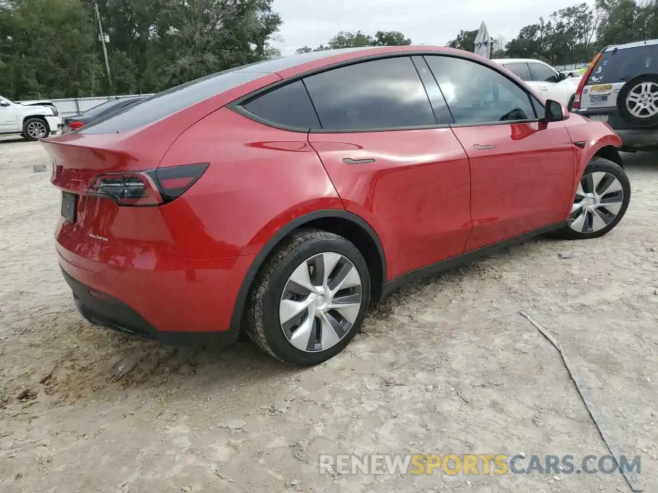 3 Photograph of a damaged car 7SAYGDEE8NA021343 TESLA MODEL Y 2022