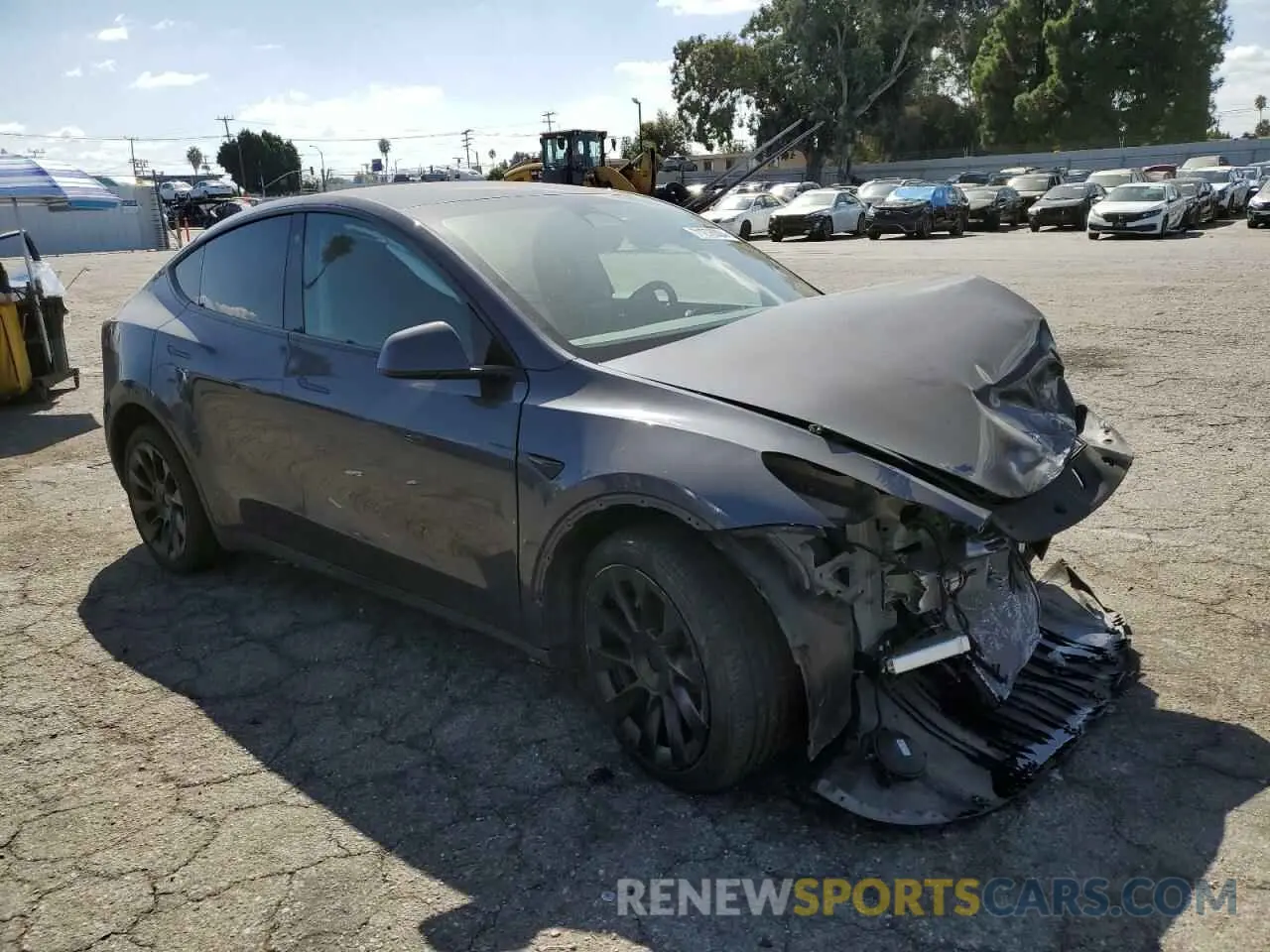 4 Photograph of a damaged car 7SAYGDEE8NA022735 TESLA MODEL Y 2022