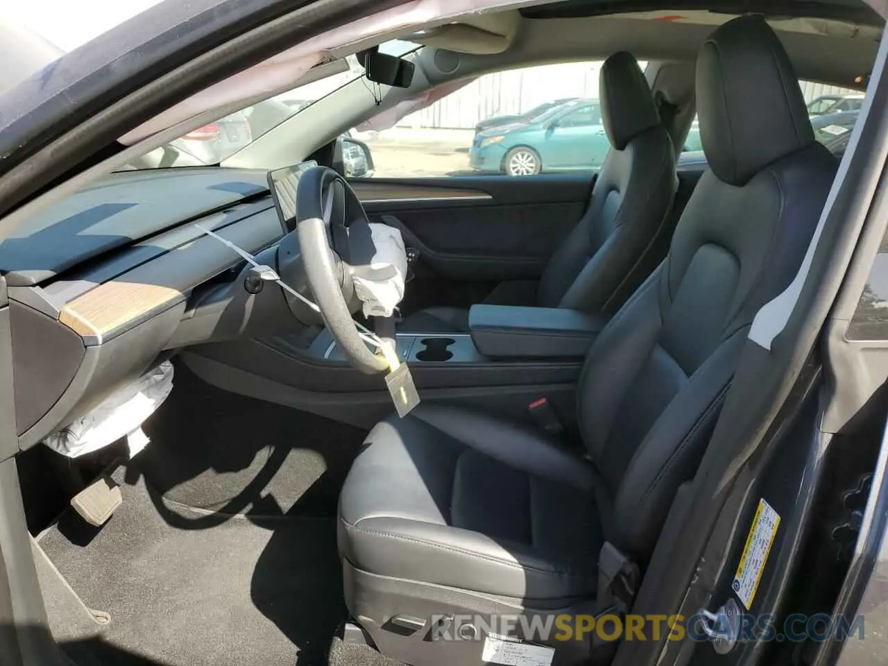7 Photograph of a damaged car 7SAYGDEE8NA022735 TESLA MODEL Y 2022