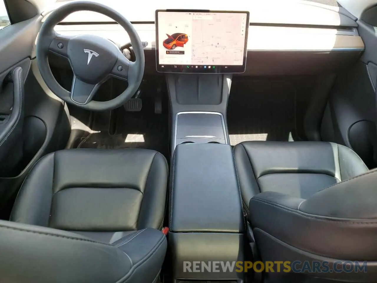 8 Photograph of a damaged car 7SAYGDEE8NF318437 TESLA MODEL Y 2022