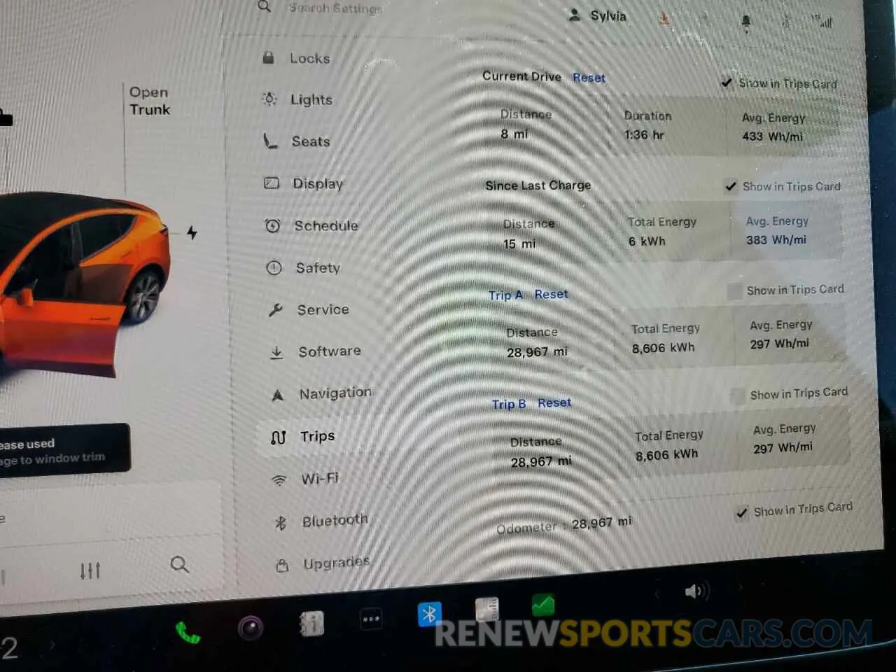 9 Photograph of a damaged car 7SAYGDEE8NF318437 TESLA MODEL Y 2022