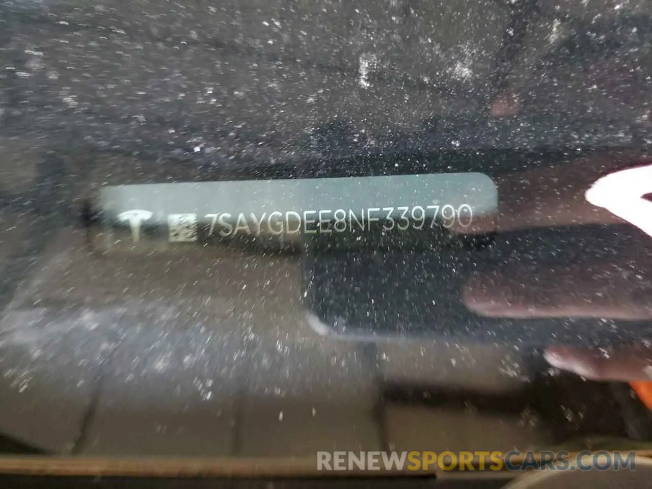 14 Photograph of a damaged car 7SAYGDEE8NF339790 TESLA MODEL Y 2022