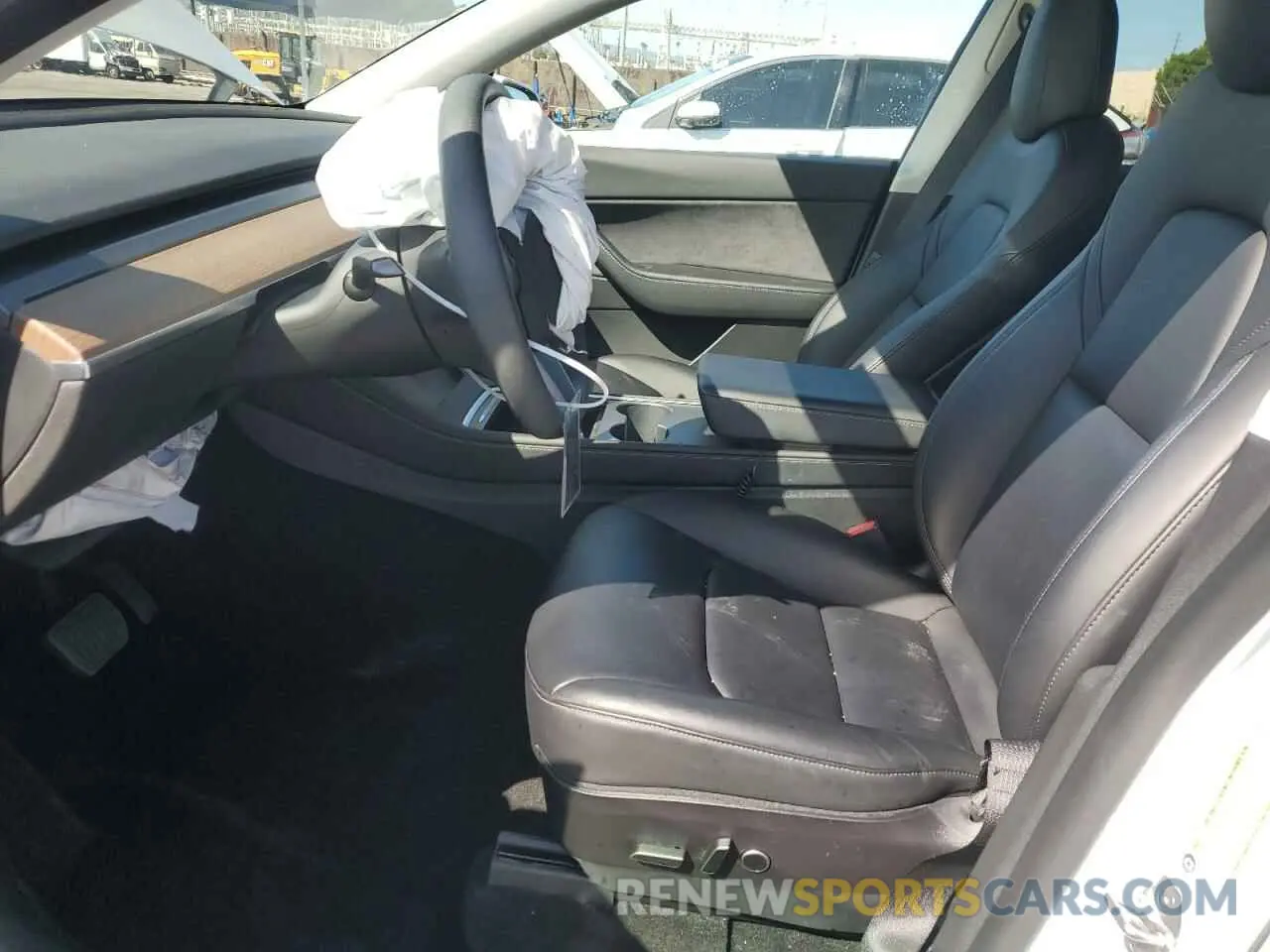 7 Photograph of a damaged car 7SAYGDEE8NF340096 TESLA MODEL Y 2022