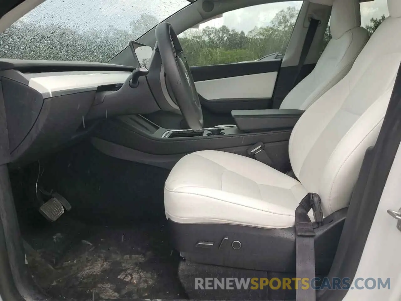 7 Photograph of a damaged car 7SAYGDEE8NF368061 TESLA MODEL Y 2022
