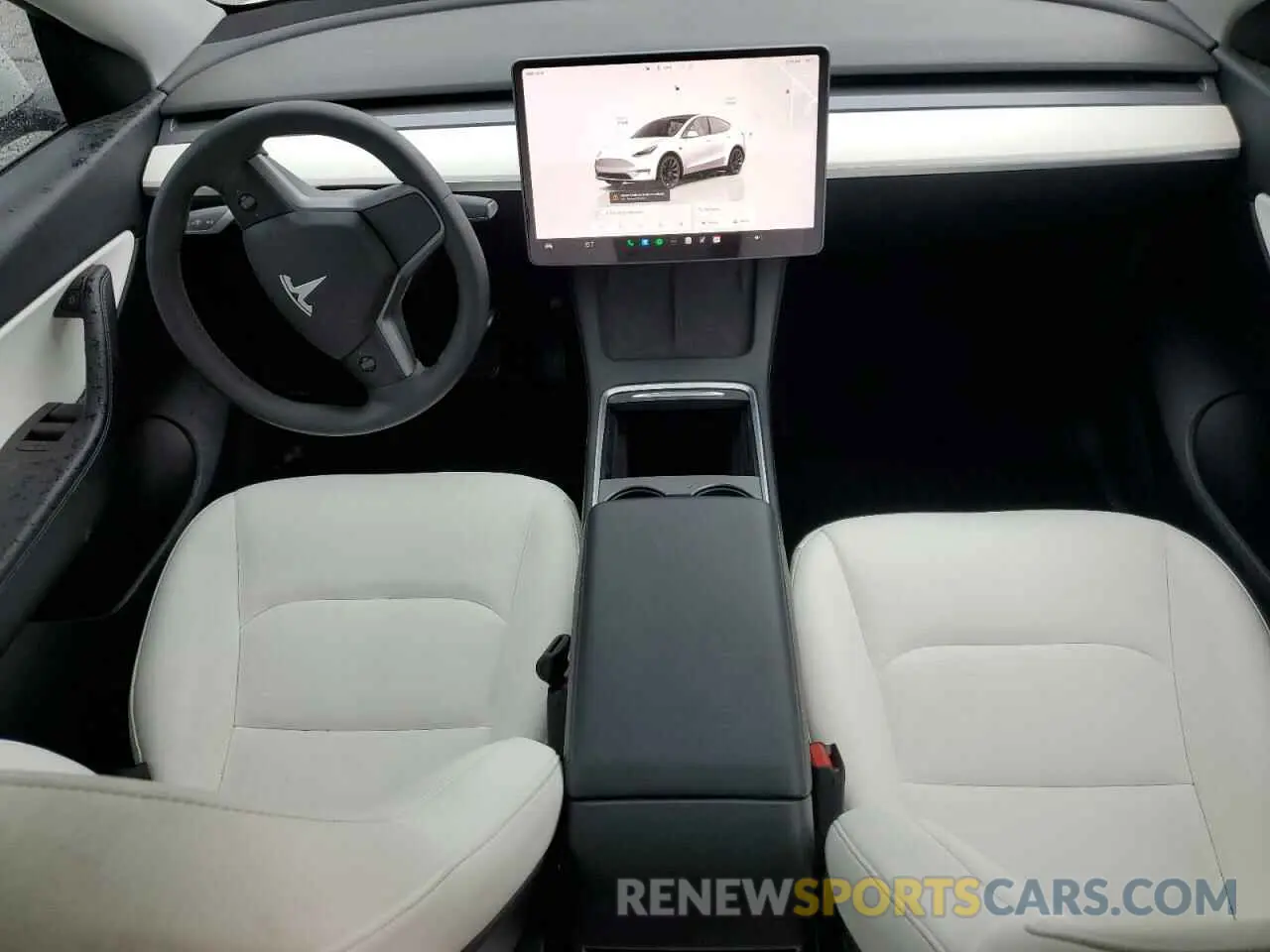 8 Photograph of a damaged car 7SAYGDEE8NF368061 TESLA MODEL Y 2022