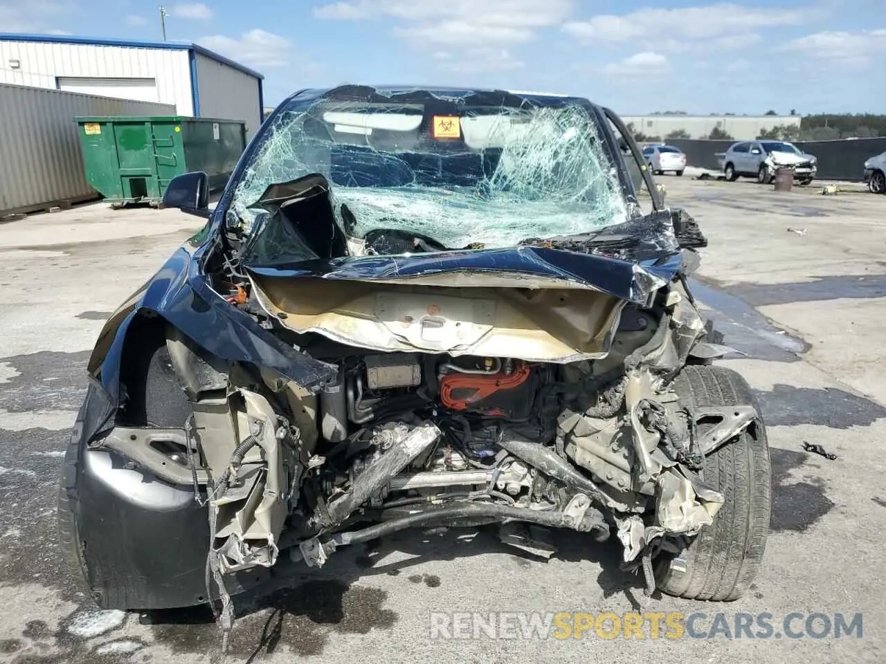 5 Photograph of a damaged car 7SAYGDEE8NF379514 TESLA MODEL Y 2022