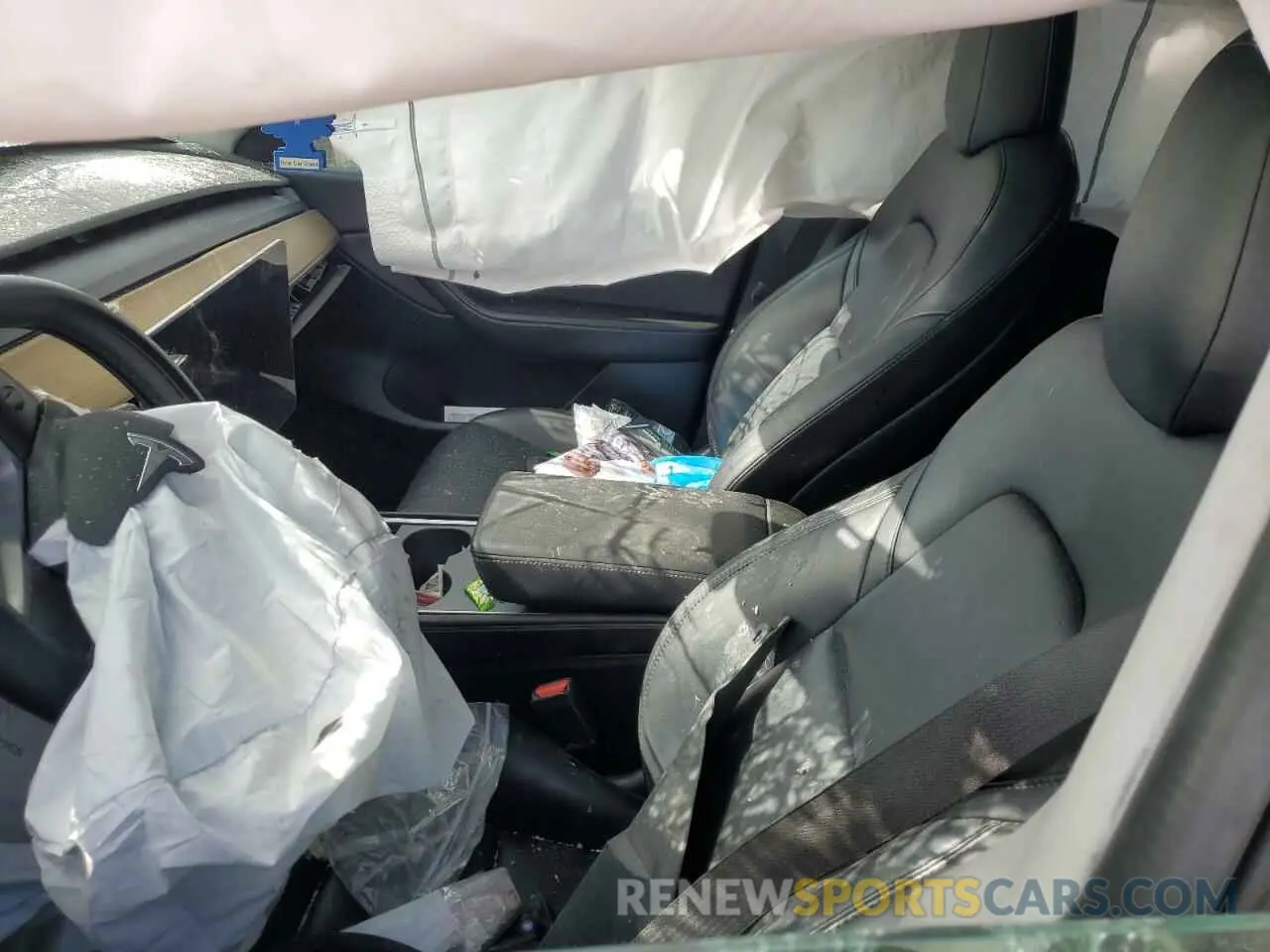 7 Photograph of a damaged car 7SAYGDEE8NF379514 TESLA MODEL Y 2022