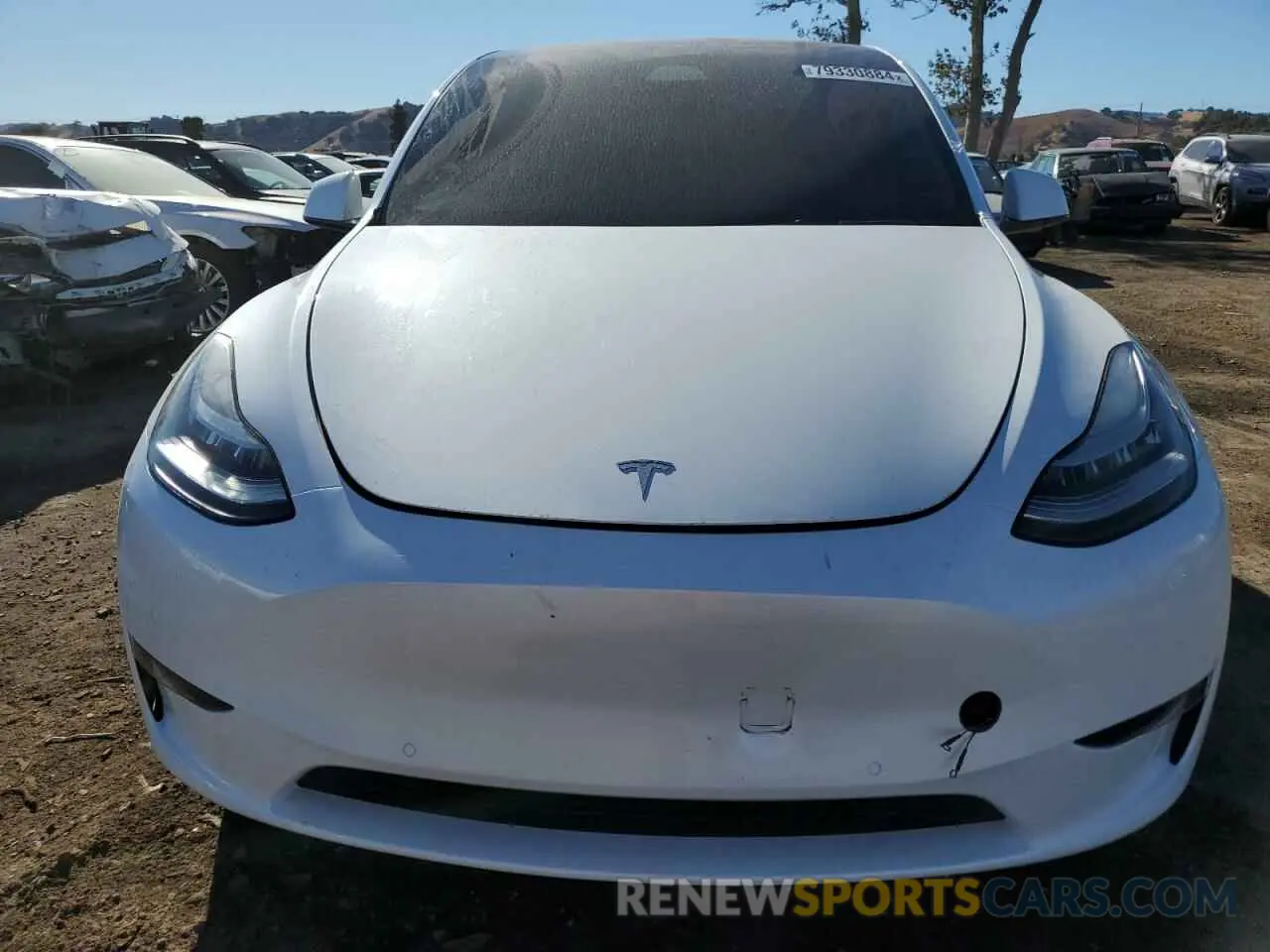 5 Photograph of a damaged car 7SAYGDEE8NF403617 TESLA MODEL Y 2022