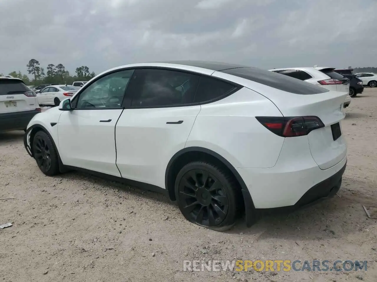 2 Photograph of a damaged car 7SAYGDEE8NF431644 TESLA MODEL Y 2022