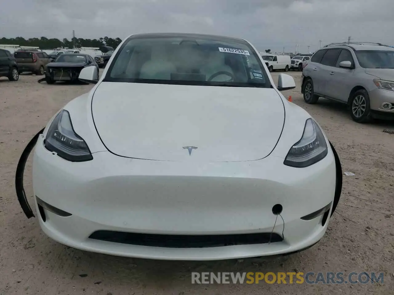 5 Photograph of a damaged car 7SAYGDEE8NF431644 TESLA MODEL Y 2022