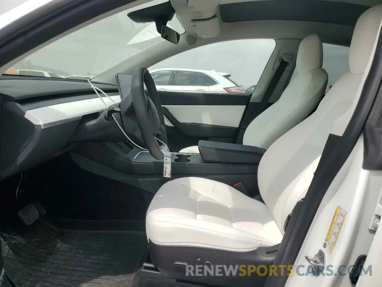 7 Photograph of a damaged car 7SAYGDEE8NF431644 TESLA MODEL Y 2022
