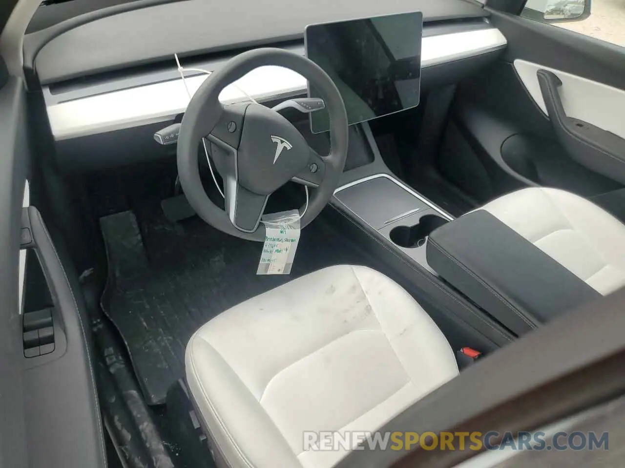 8 Photograph of a damaged car 7SAYGDEE8NF431644 TESLA MODEL Y 2022