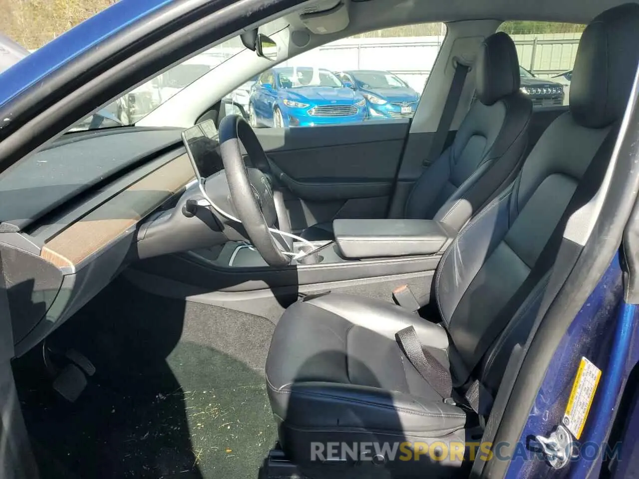 7 Photograph of a damaged car 7SAYGDEE8NF463185 TESLA MODEL Y 2022
