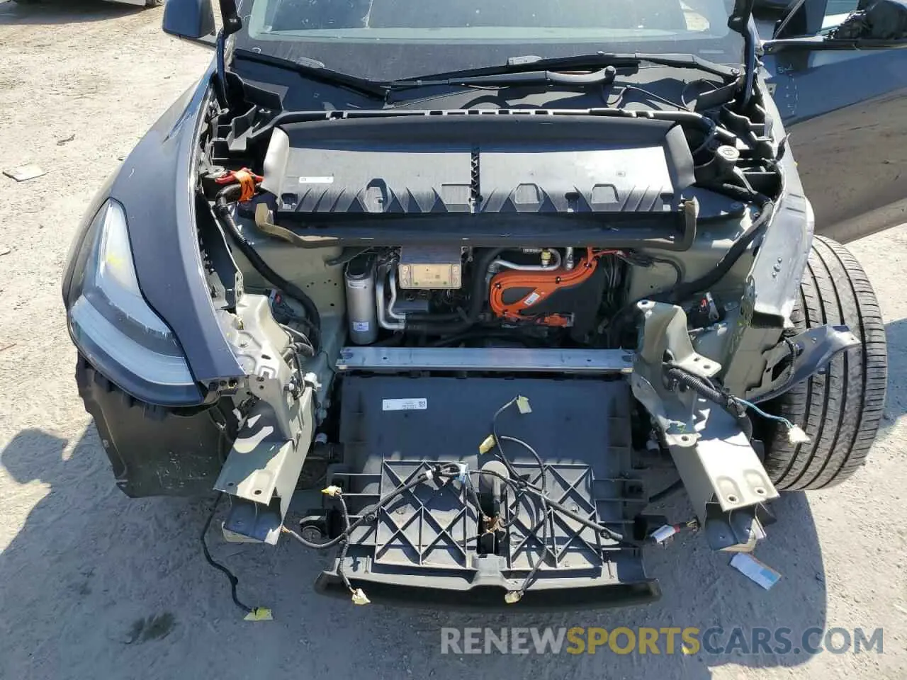 11 Photograph of a damaged car 7SAYGDEE8NF481007 TESLA MODEL Y 2022