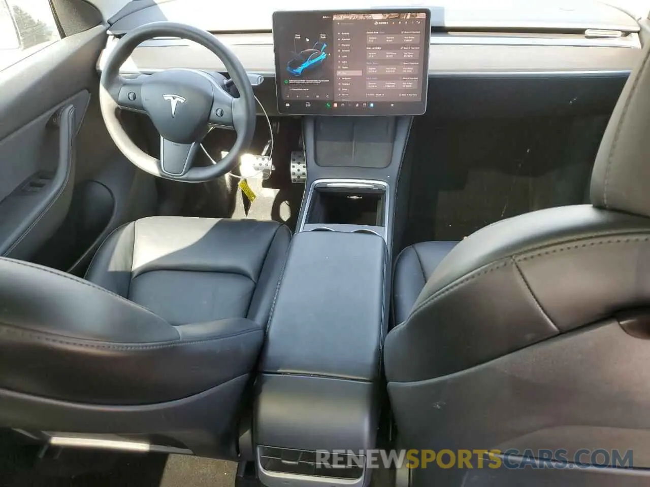 8 Photograph of a damaged car 7SAYGDEE8NF481007 TESLA MODEL Y 2022