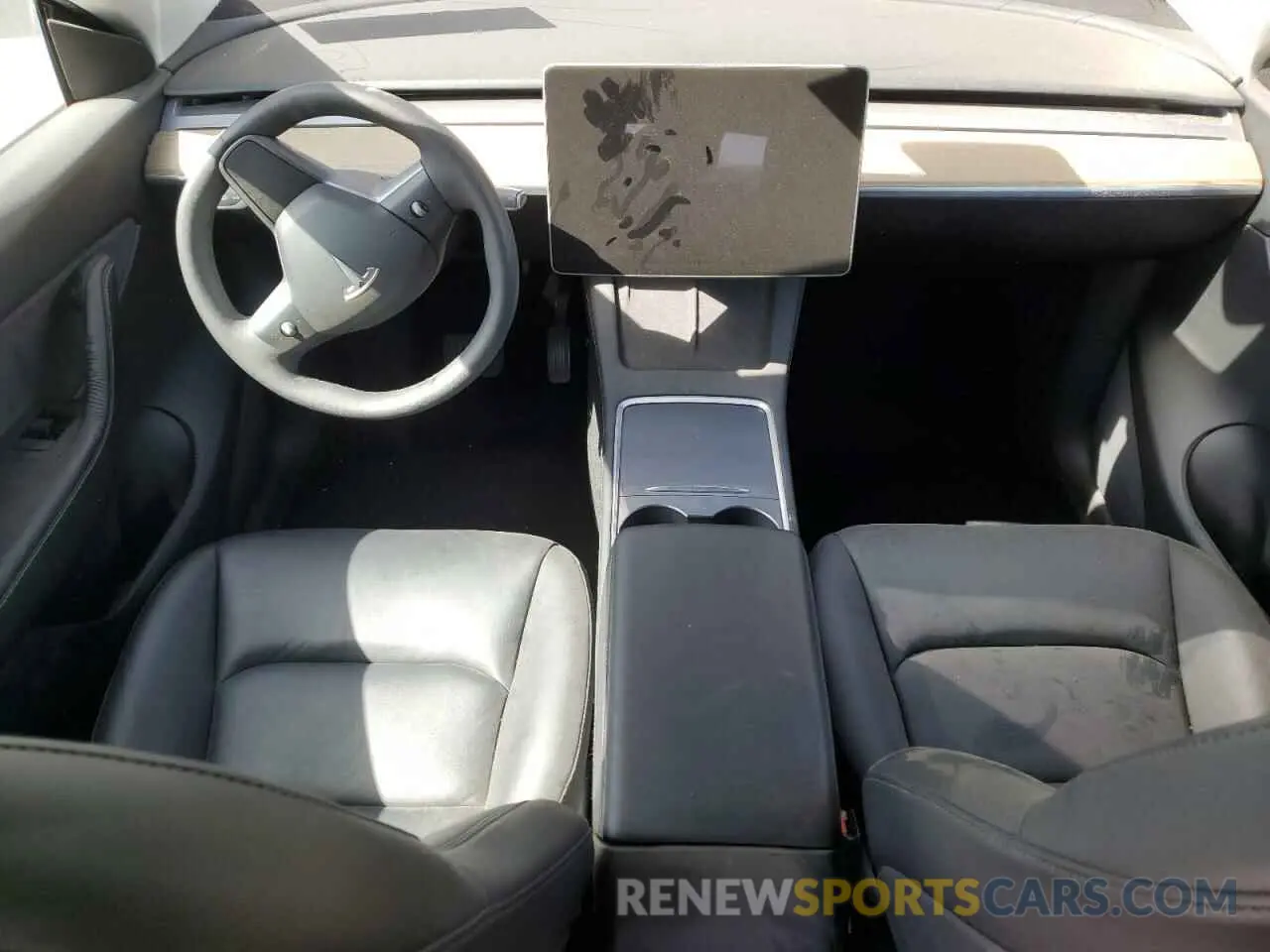 8 Photograph of a damaged car 7SAYGDEE8NF481444 TESLA MODEL Y 2022