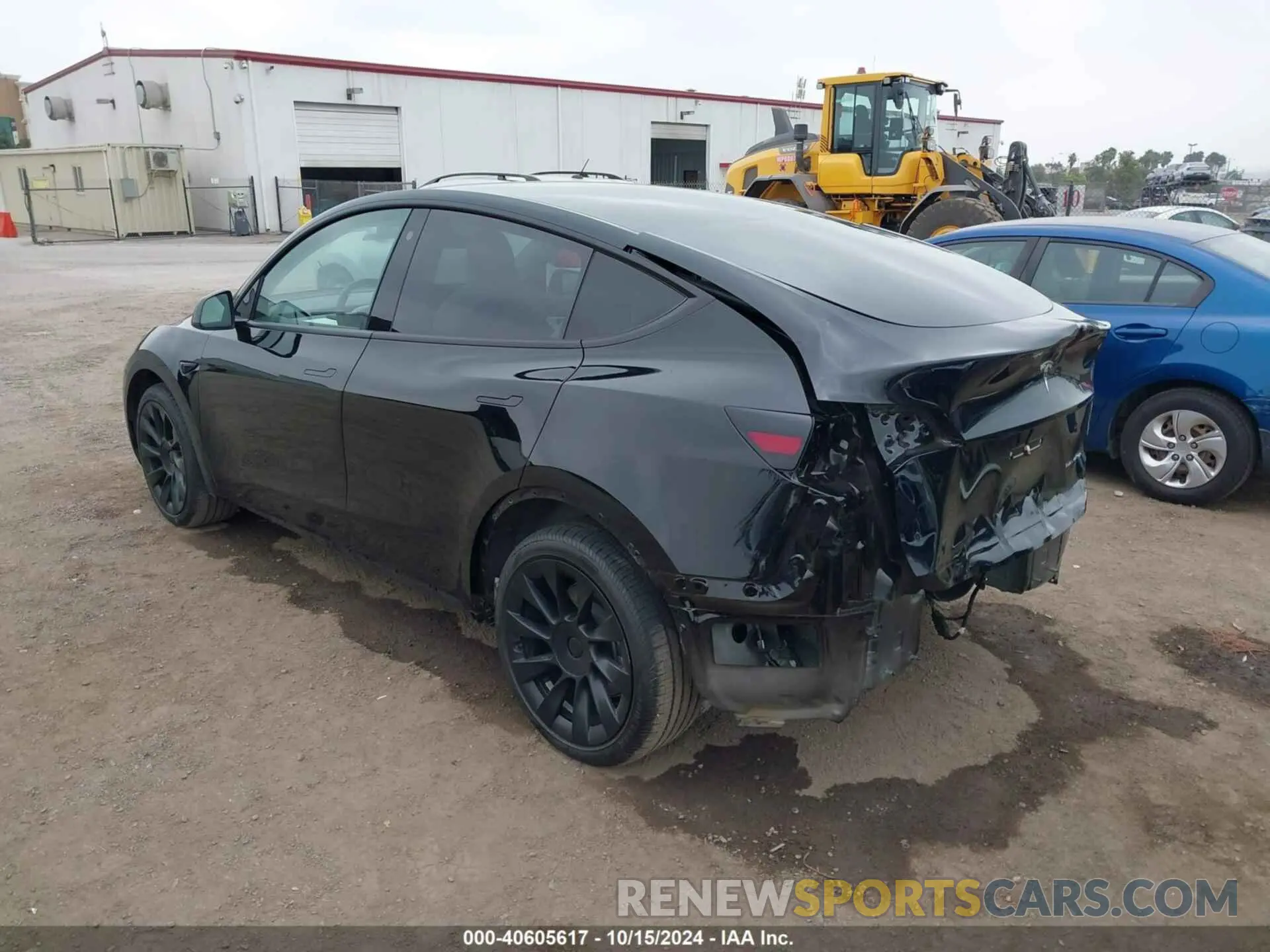 3 Photograph of a damaged car 7SAYGDEE8NF513339 TESLA MODEL Y 2022