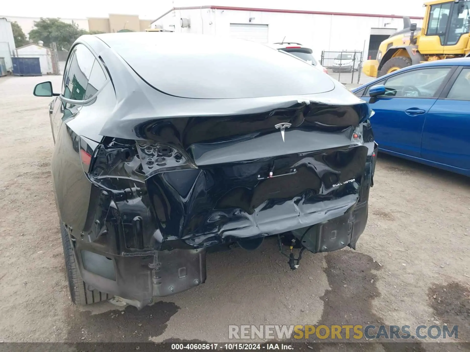 6 Photograph of a damaged car 7SAYGDEE8NF513339 TESLA MODEL Y 2022