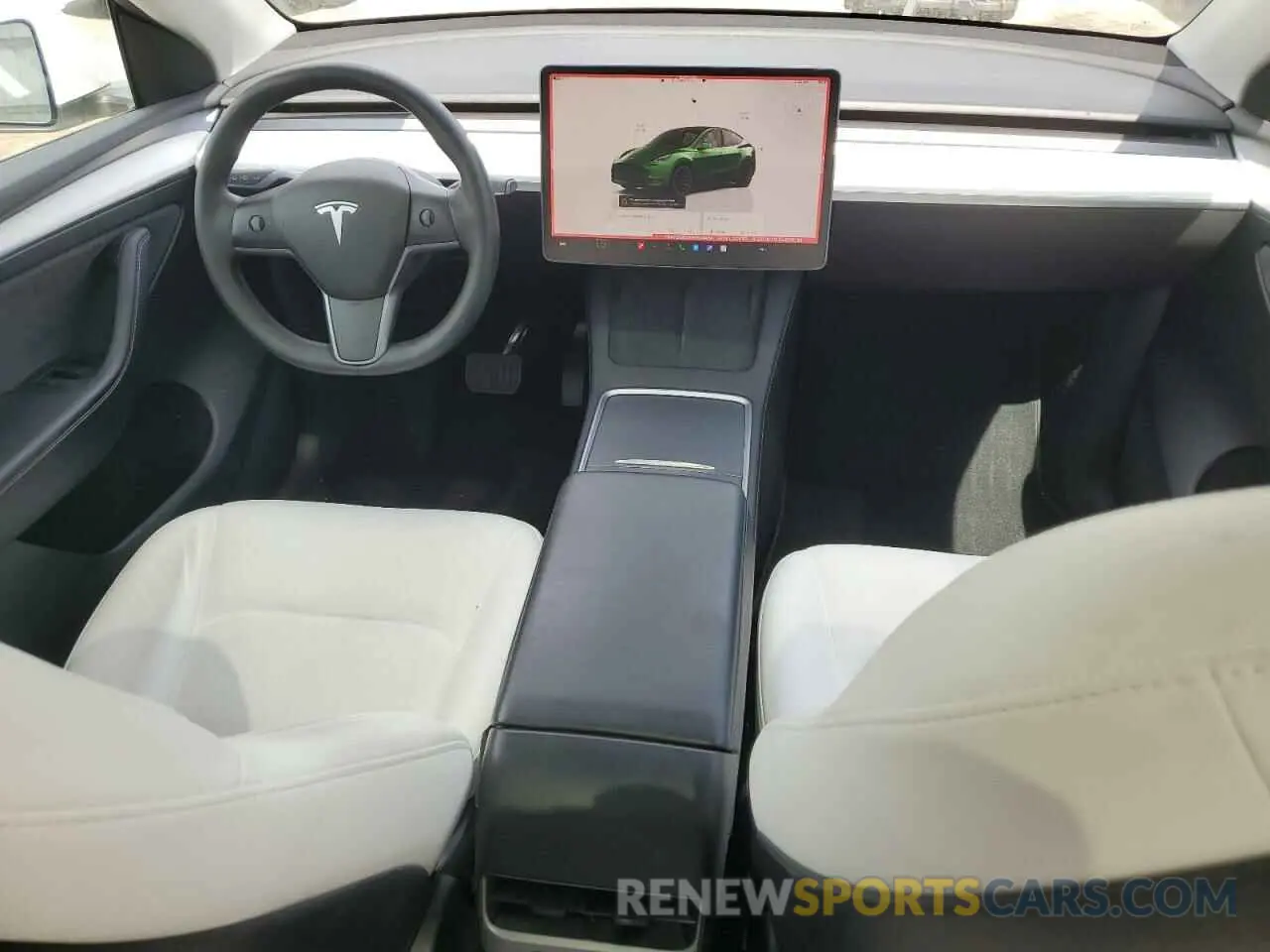 8 Photograph of a damaged car 7SAYGDEE8NF524454 TESLA MODEL Y 2022