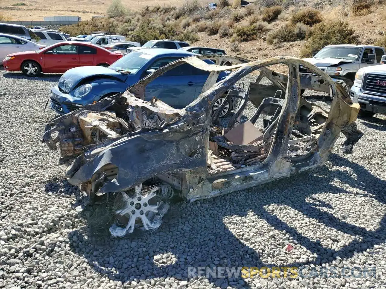 1 Photograph of a damaged car 7SAYGDEE8NF549063 TESLA MODEL Y 2022