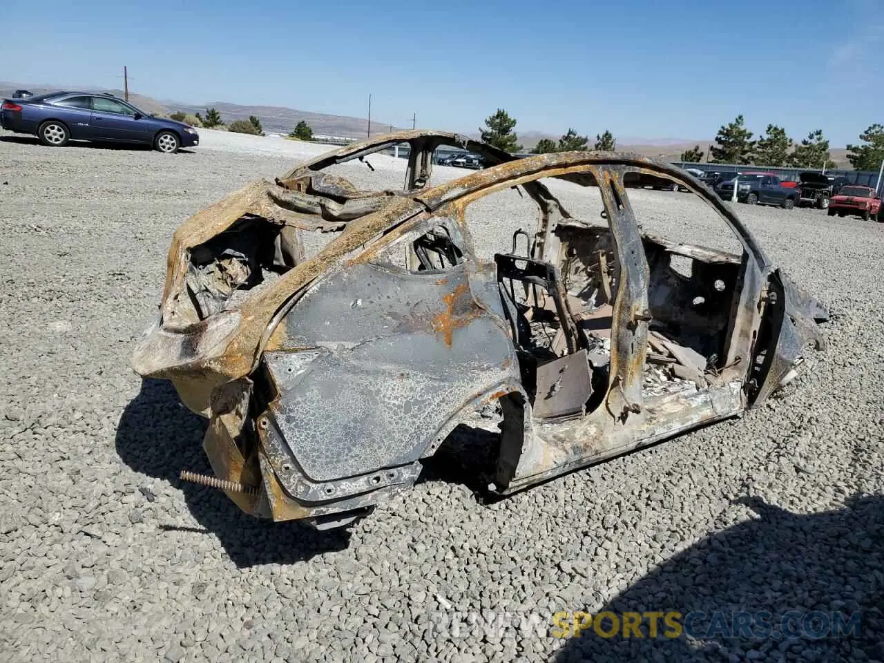 3 Photograph of a damaged car 7SAYGDEE8NF549063 TESLA MODEL Y 2022