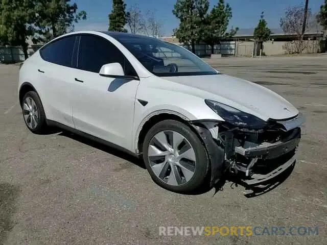 12 Photograph of a damaged car 7SAYGDEE8NF551850 TESLA MODEL Y 2022