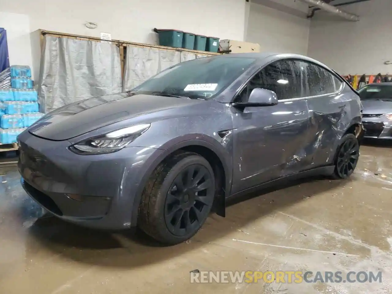 1 Photograph of a damaged car 7SAYGDEE9NA019181 TESLA MODEL Y 2022