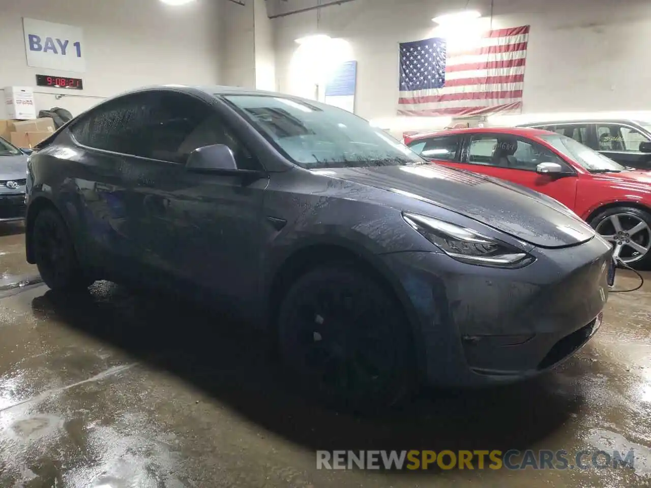 4 Photograph of a damaged car 7SAYGDEE9NA019181 TESLA MODEL Y 2022