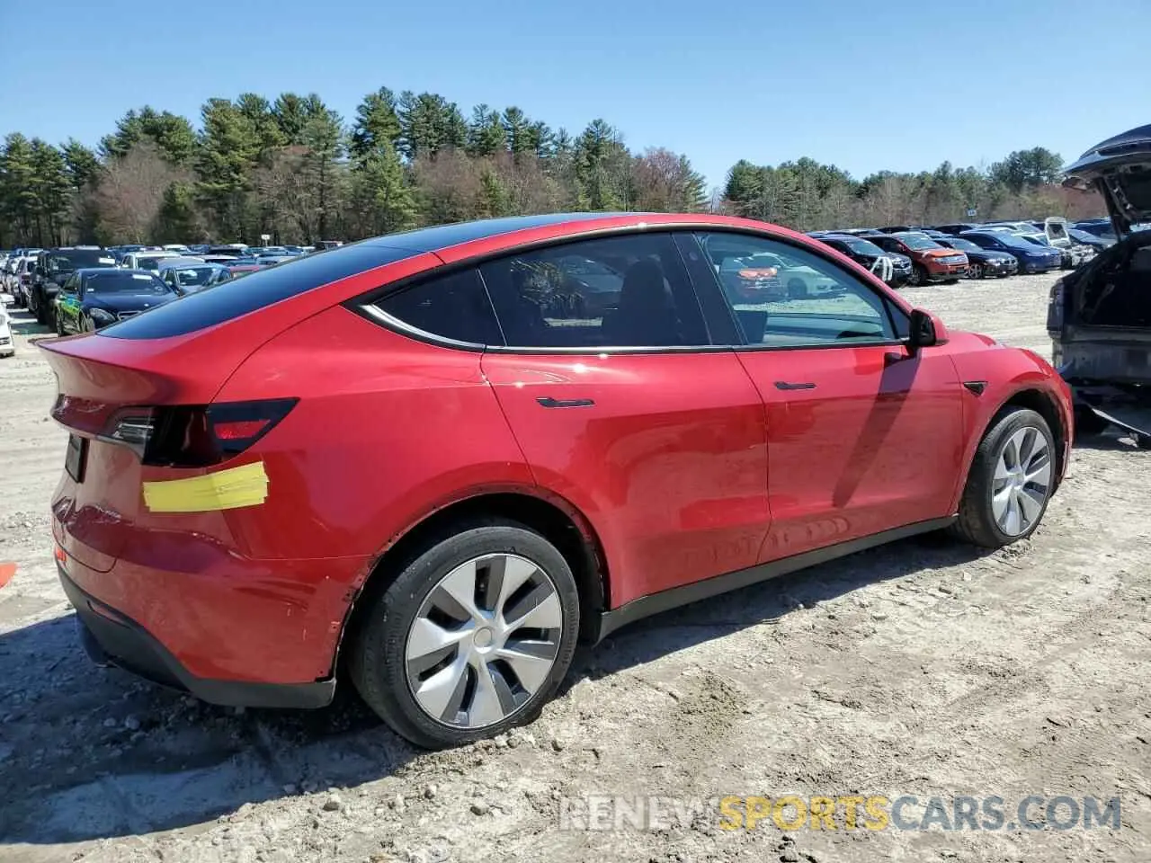 3 Photograph of a damaged car 7SAYGDEE9NA019973 TESLA MODEL Y 2022