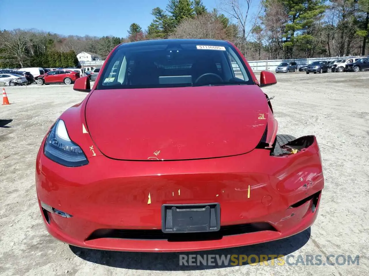 5 Photograph of a damaged car 7SAYGDEE9NA019973 TESLA MODEL Y 2022