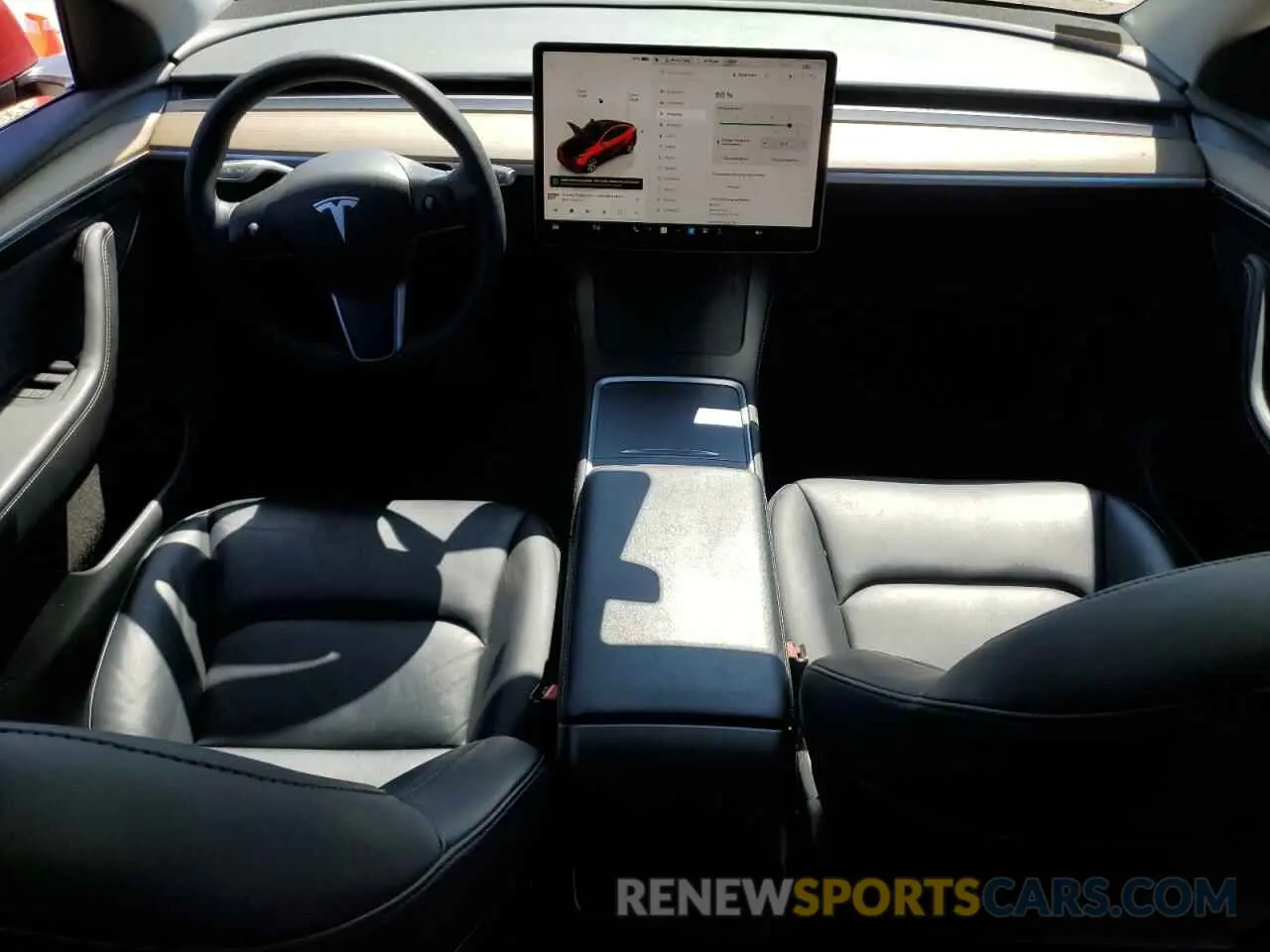 8 Photograph of a damaged car 7SAYGDEE9NA019973 TESLA MODEL Y 2022