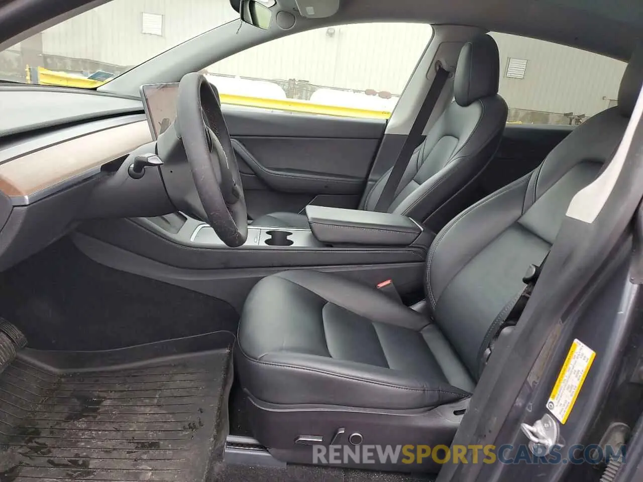 7 Photograph of a damaged car 7SAYGDEE9NF314154 TESLA MODEL Y 2022