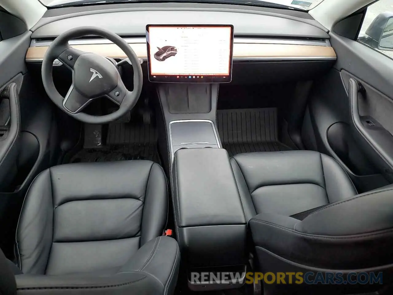 8 Photograph of a damaged car 7SAYGDEE9NF314154 TESLA MODEL Y 2022