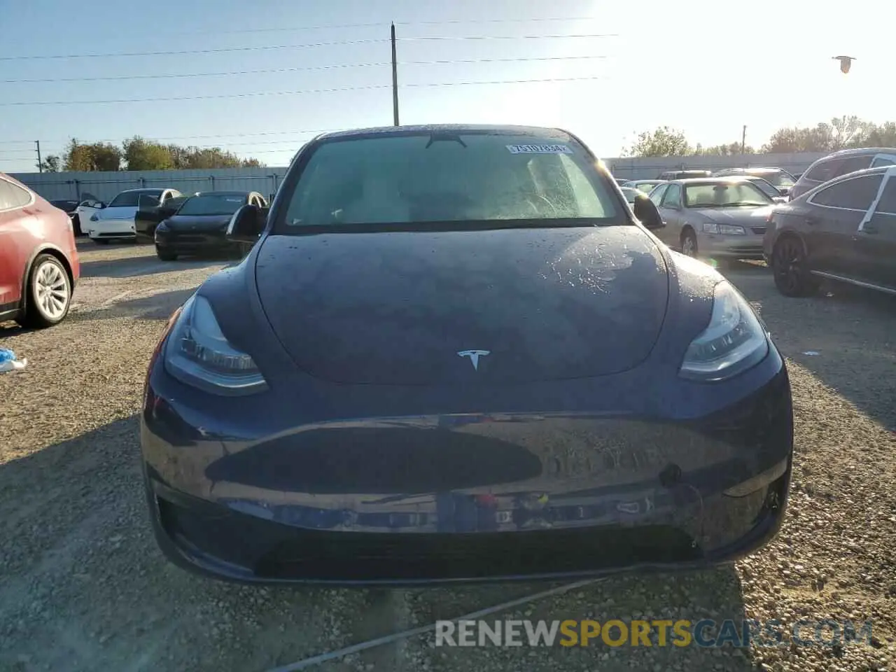 5 Photograph of a damaged car 7SAYGDEE9NF381854 TESLA MODEL Y 2022