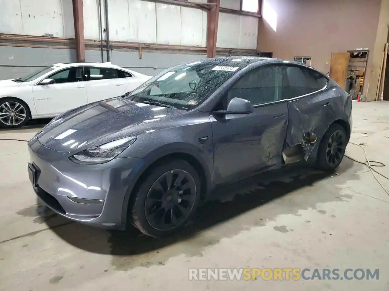 1 Photograph of a damaged car 7SAYGDEE9NF386908 TESLA MODEL Y 2022