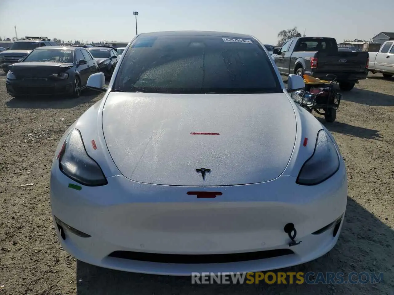 5 Photograph of a damaged car 7SAYGDEE9NF411550 TESLA MODEL Y 2022