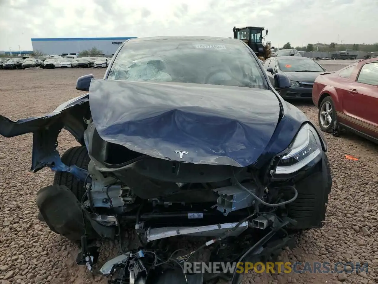 5 Photograph of a damaged car 7SAYGDEE9NF411810 TESLA MODEL Y 2022