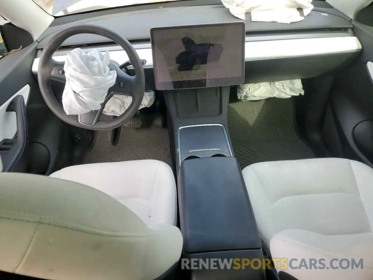 8 Photograph of a damaged car 7SAYGDEE9NF411810 TESLA MODEL Y 2022