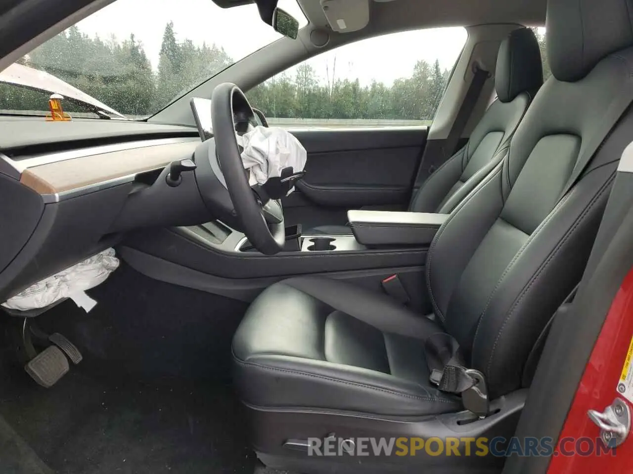 7 Photograph of a damaged car 7SAYGDEE9NF422175 TESLA MODEL Y 2022