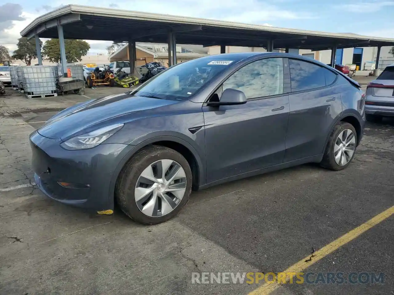 1 Photograph of a damaged car 7SAYGDEE9NF424668 TESLA MODEL Y 2022