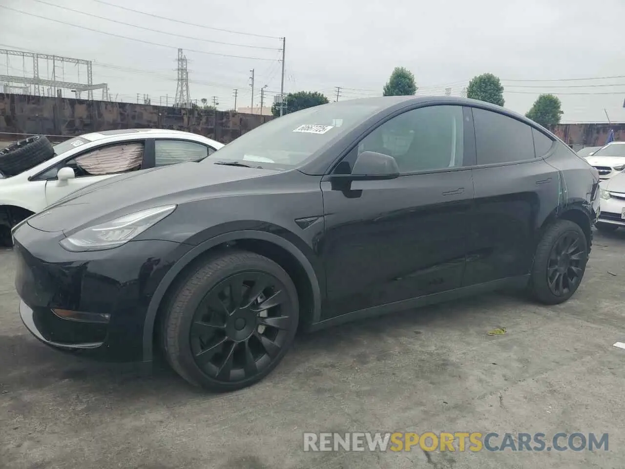 1 Photograph of a damaged car 7SAYGDEE9NF450350 TESLA MODEL Y 2022