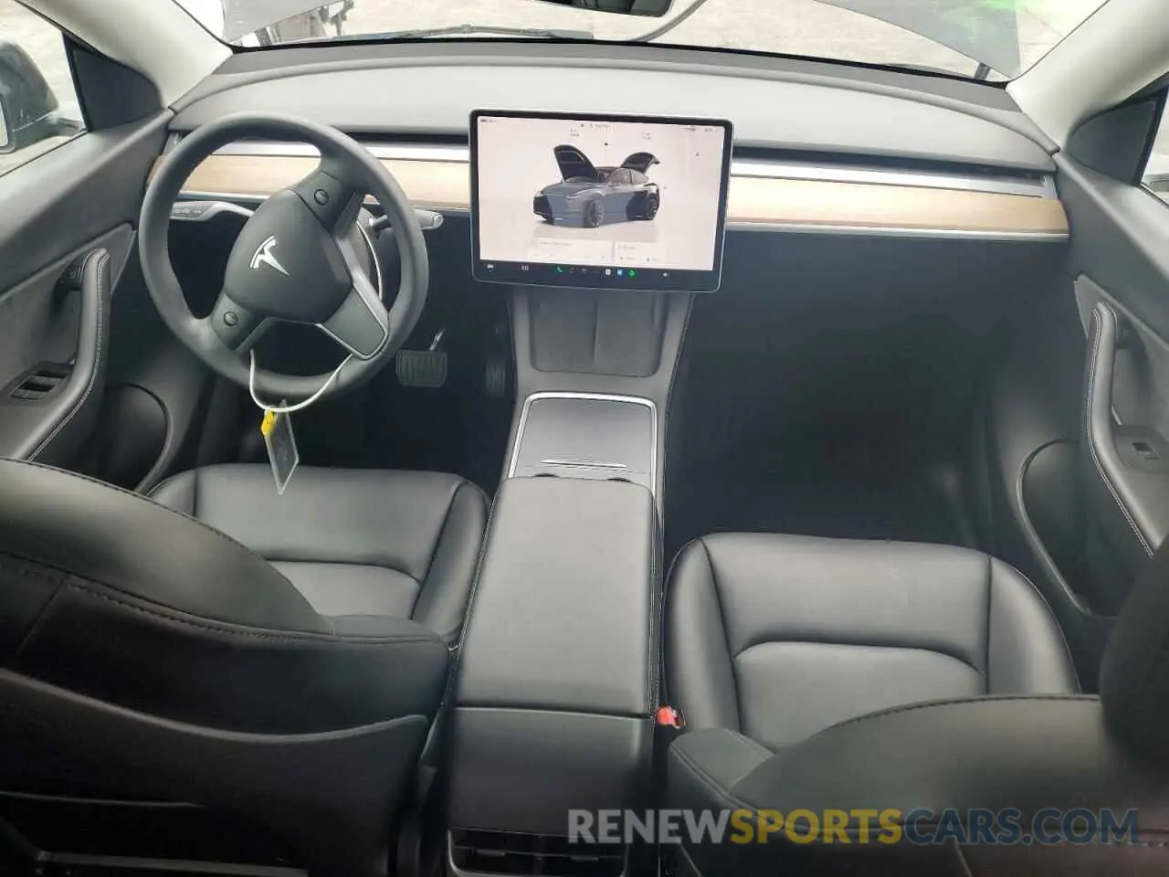 8 Photograph of a damaged car 7SAYGDEE9NF450350 TESLA MODEL Y 2022