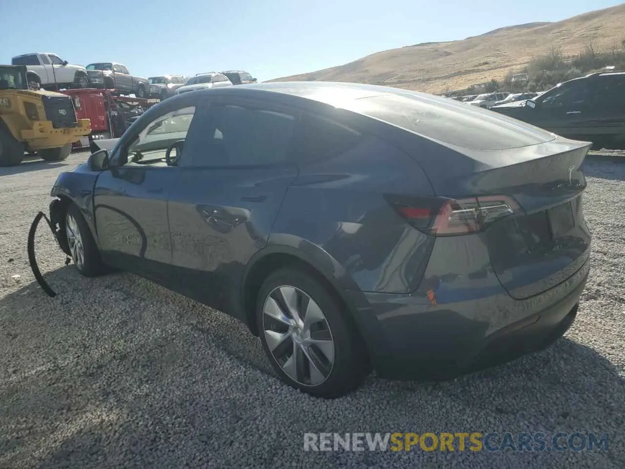 2 Photograph of a damaged car 7SAYGDEE9NF453779 TESLA MODEL Y 2022
