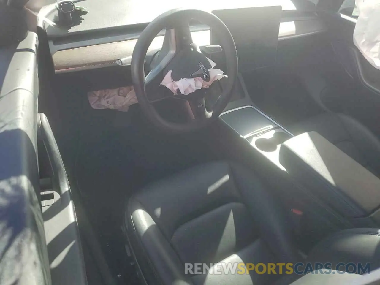 8 Photograph of a damaged car 7SAYGDEE9NF453779 TESLA MODEL Y 2022