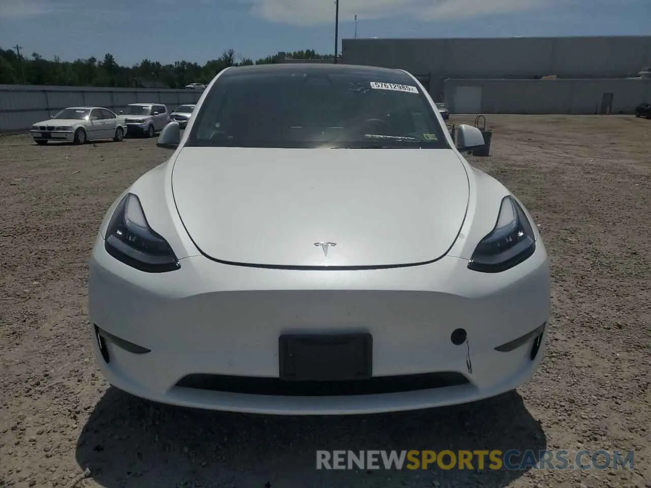5 Photograph of a damaged car 7SAYGDEE9NF455614 TESLA MODEL Y 2022